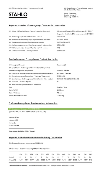 Stahlo DMP Dokument 2025 Stahlo DMP Dokument 2025